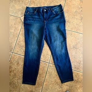 Tahari Blue Skinny Jeans Classic Denim